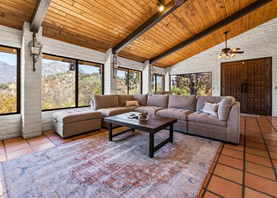 Scenic Spanish Rancho - Breathtaking Views Three Rivers Luaran gambar